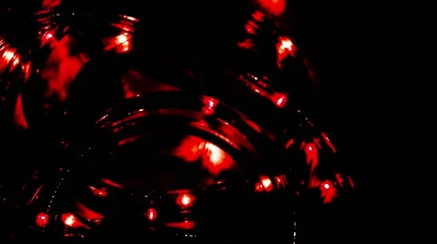 Christmas tree lights Stock Footage 43381554
