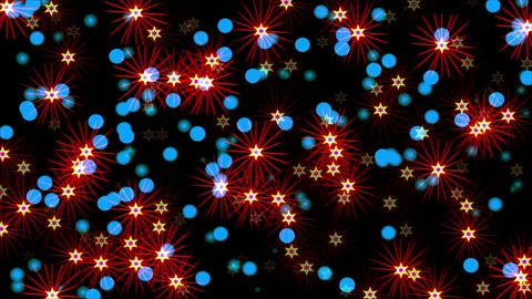 Christmas Tree Lights  스톡 동영상 165399004