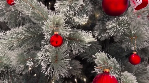 Christmas tree lights Stock Footage 311304248