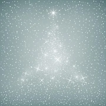 Christmas Tree of Lights Stock Illustration