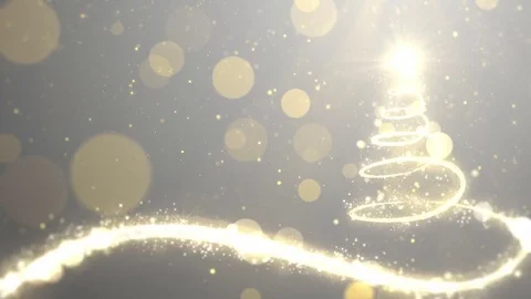 Christmas tree lights on white background with copy space for text placeholder Stock Footage 81906889