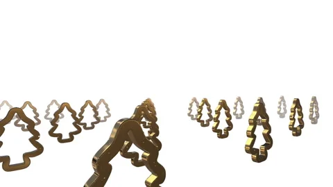Christmas tree loop animation background Stock Footage 148331349