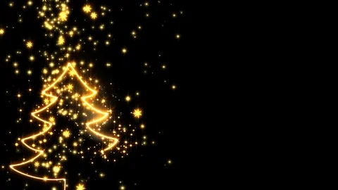 Christmas tree  (Loop) Stock Footage 83550714