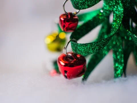 Christmas tree macro Stock Photos