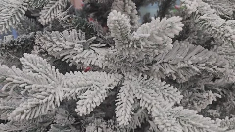 Christmas Tree In The Mall Stock Footage 295145778