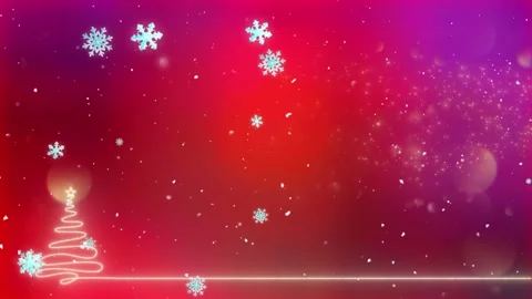 Christmas tree, New Year, 3D animation, 4K resolution Stock Footage 258505526