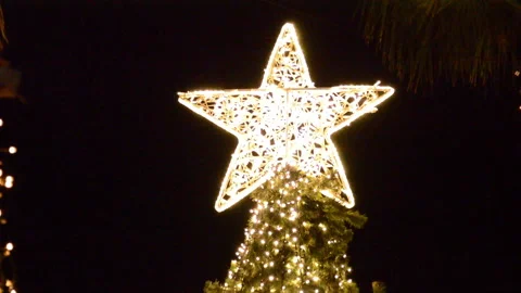 Christmas Tree Night Lights Vidéo 138757331