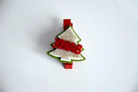 Christmas tree object for decorations  Foto stock