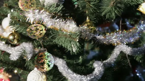 Christmas tree in office Video stock 45512099