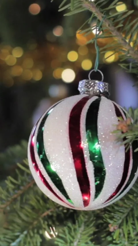 Christmas Tree Ornament 库存影片 336817863
