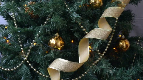 Christmas tree ornaments Stock-Footage 41345933