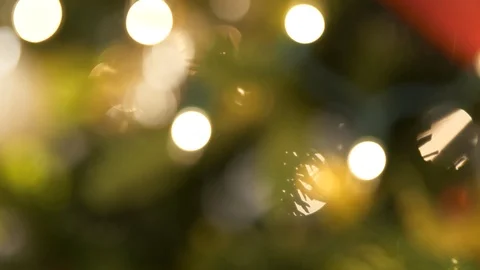 Christmas tree ornaments Stock Footage 120640627