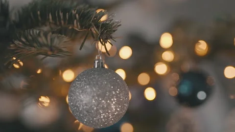 Christmas tree ornaments ProResHD Stock Footage 231103979