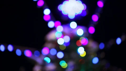 Christmas tree outdoors Vidéo 83465262