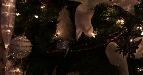 Christmas Tree Pan Video stock 83100679