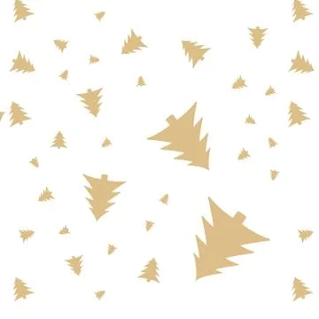 Christmas tree pattern background cover creative design. 100 percent seamless 스톡 일러스트