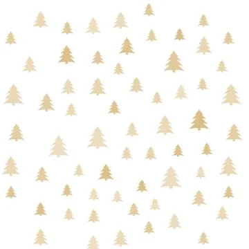 Christmas tree pattern background cover creative design. 100 percent seamless Illustrazione stock