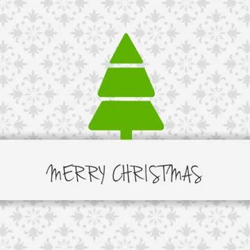 Christmas tree with pattern background light Stock Illustration