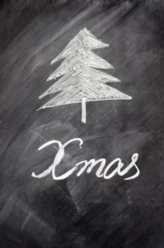Christmas tree Foto stock