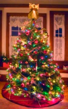 Christmas tree Stock Photos