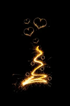 Christmas tree. Stock Photos