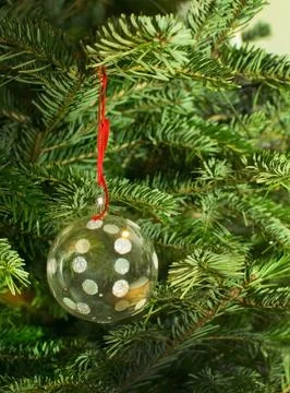 Christmas tree with Foto stock