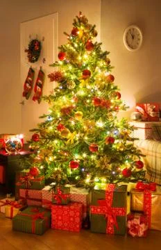 Christmas tree Stock Photos