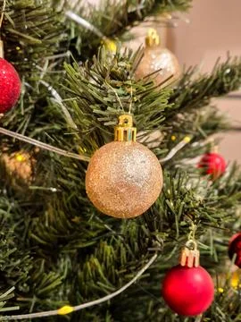 A Christmas tree Foto stock