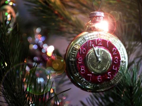 A Christmas tree Foto stock
