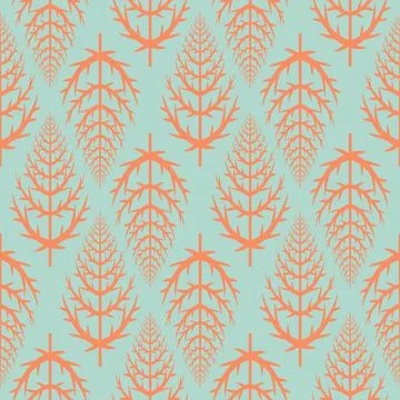 Christmas tree seamless pattern for design. Christmas scrapbook background 스톡 일러스트
