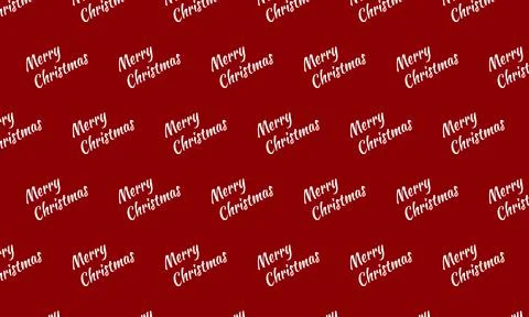  Christmas tree seamless pattern on white isolated background Stock Illustration