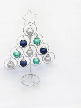 Christmas tree, selected. Stock Photos