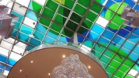 Christmas tree with shining light Stock Footage 102072034