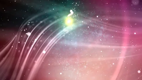 Christmas tree sparkle animation, winter background Stock Footage 98316255