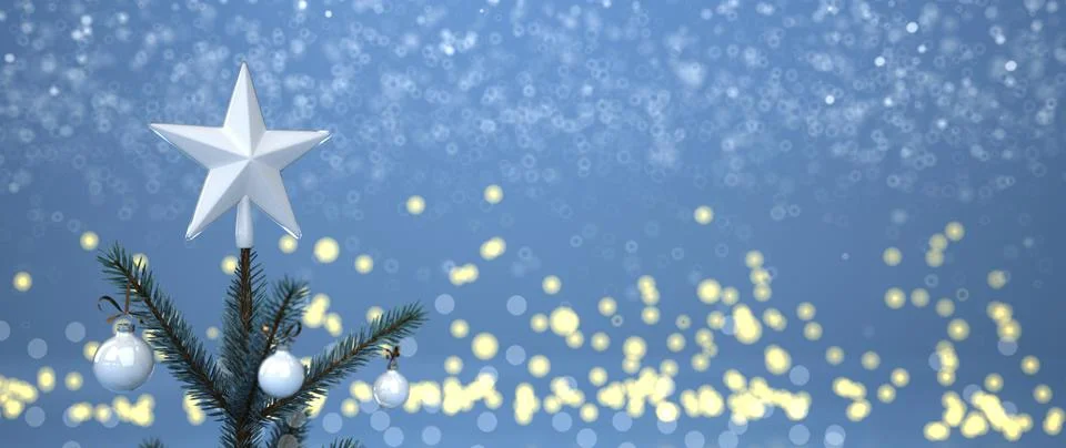 Christmas Tree Star Stock Illustration