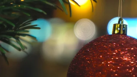 Christmas tree toy Stock Footage 121488525