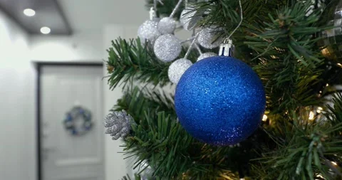 Christmas tree with toys 스톡 동영상 145134839