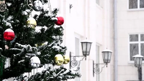 Christmas tree with toys Vidéo 253667786