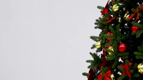 Christmas tree with toys Stock Footage 320997761