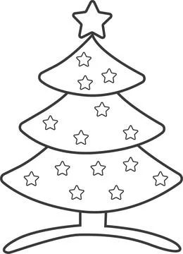 Christmas tree  vector icons Stock Illustration