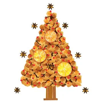 Christmas tree vector Stock Illustration