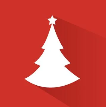 Christmas tree vector illustration Stock Illustration