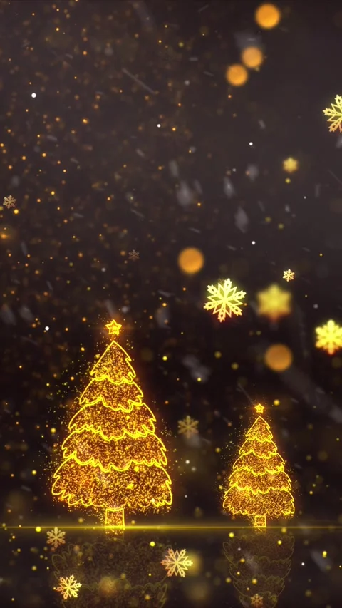 Christmas Trees Background 17 Stock Footage 283956699