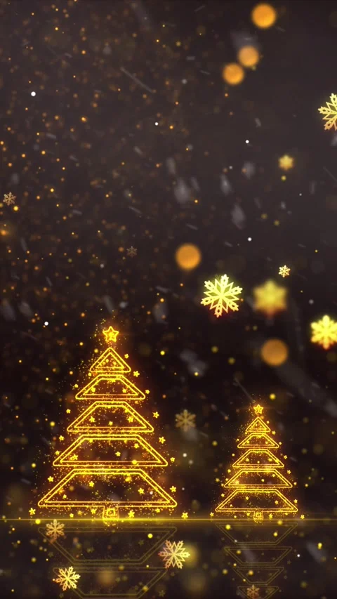 Christmas Trees Background 20 Stock Footage 283956958