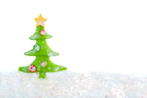 Christmas trees Stock Photos