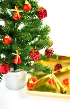 Christmas trees Stock Photos