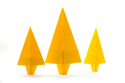 Christmas trees Stock Photos