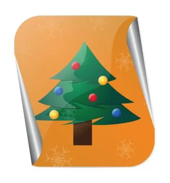Christmas treex Stock Illustration