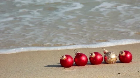 Christmas in the tropics 스톡 동영상 106485129