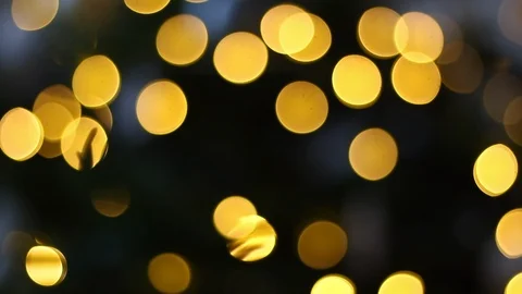 Christmas Twinkle Light Bokeh Stock Footage 99882618
